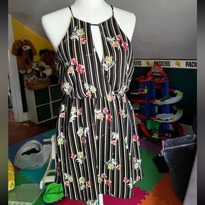 Lush summer halter dress